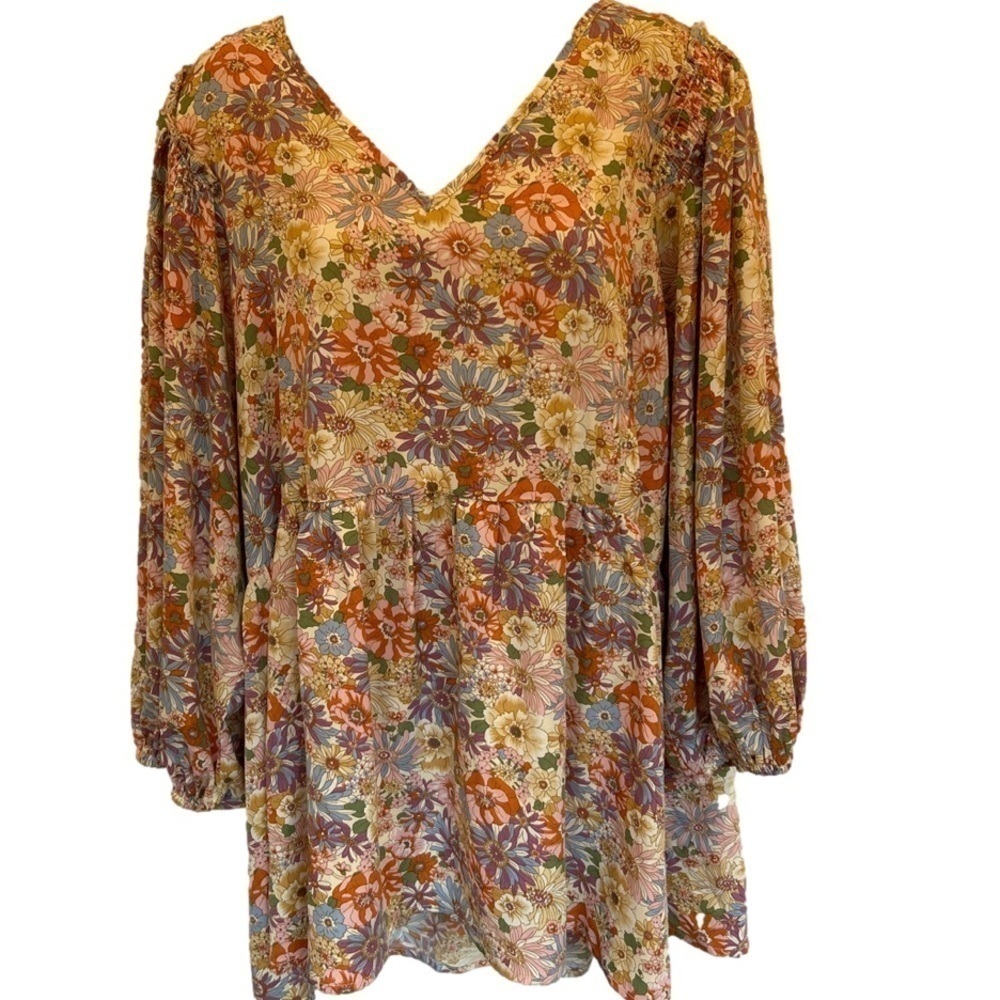 Entro Garden of Hope Babydoll Top